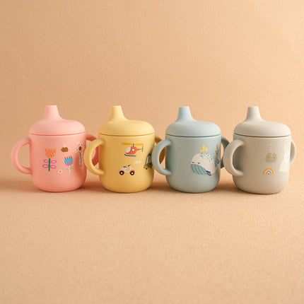 Cartoon Silicone Baby Cup