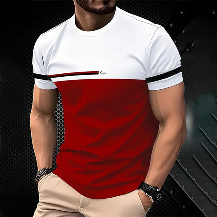 Men's 3D Printed Casual T-Shirt
