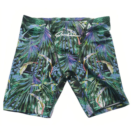 Men's Tropical Print Swim Shorts