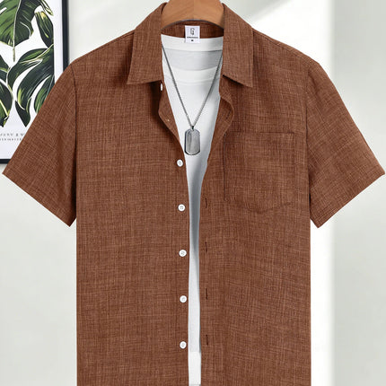 Men’s Casual Linen Shirt