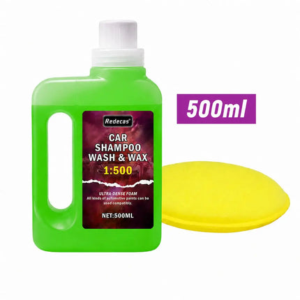 Pink Foam Car Wash Soap