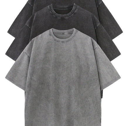 Men’s 100% Cotton Loose-Fit T-Shirts