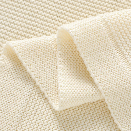 Soft Cotton Knit Baby Blanket
