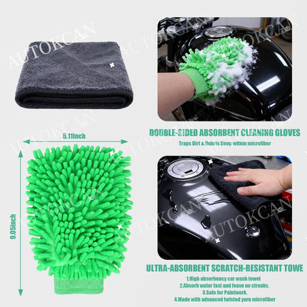 Motorcycle & Car Washing Kit