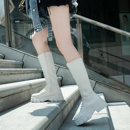 Women's Winter Lace-Up Boots