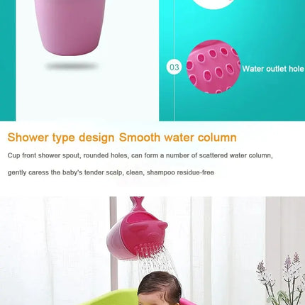 Baby Shampoo Rinse Cup