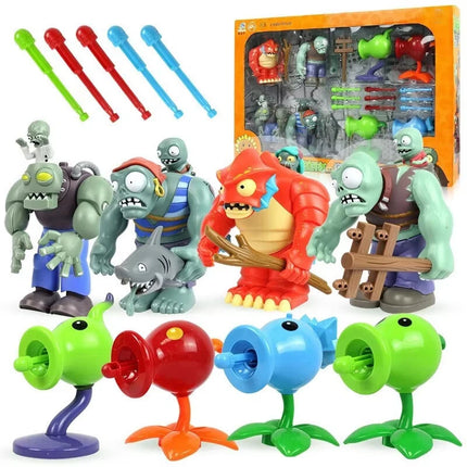 Zombie Game Character Toy Set