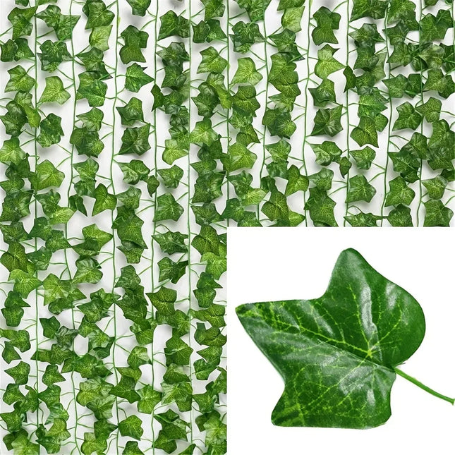 Artificial Green Ivy Leaf Hanging Garland