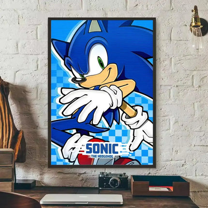 Sonic Anime Wall Poster