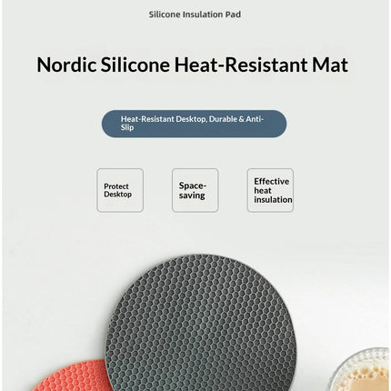 Honeycomb Silicone Trivet Mat