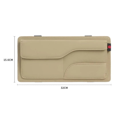 Car Sun Visor Card Holder
