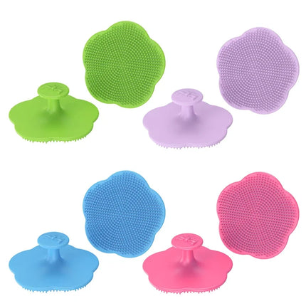 Baby Silicone Scalp Massage Brush Set