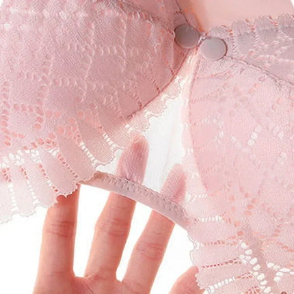 Front-Button Maternity Nursing Bra