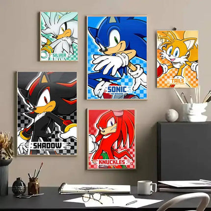 Sonic Anime Wall Poster