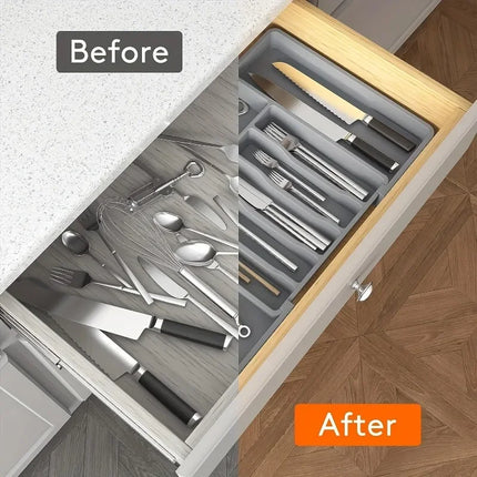 Adjustable Kitchen Drawer Organizer