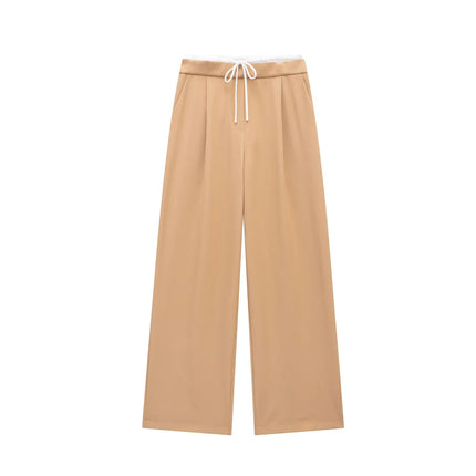 High-Waist Baggy Wide-Leg Pants