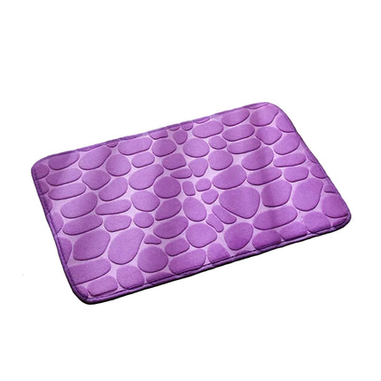 Cobblestone Embossed Bath Mat