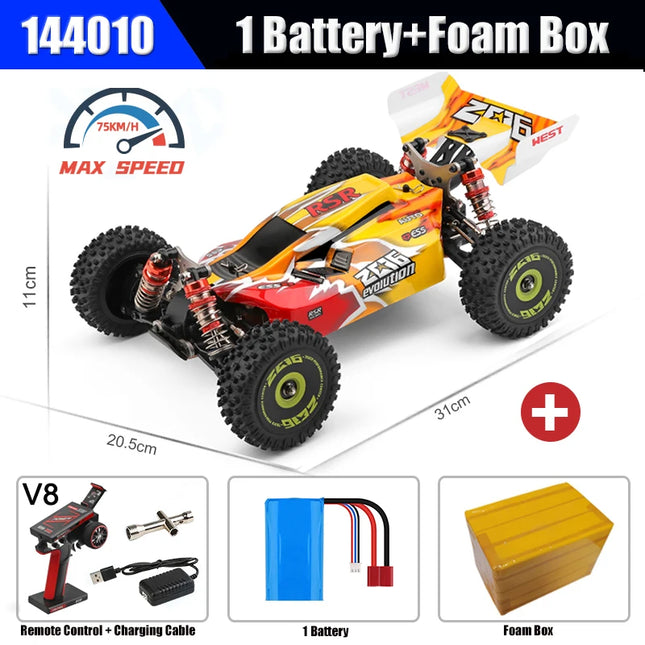 High-Speed 4WD RC Racing Car