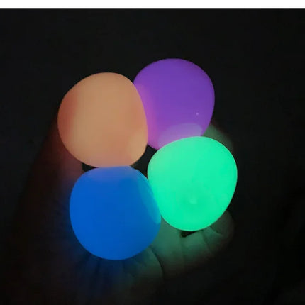 Luminous Sticky Target Balls
