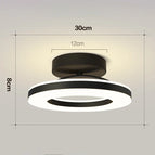 3 Light Colors / Black 30cm