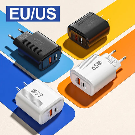 65W Dual-Port GaN Charger