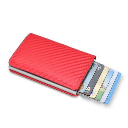 Carbon Fiber RFID Trifold Wallet