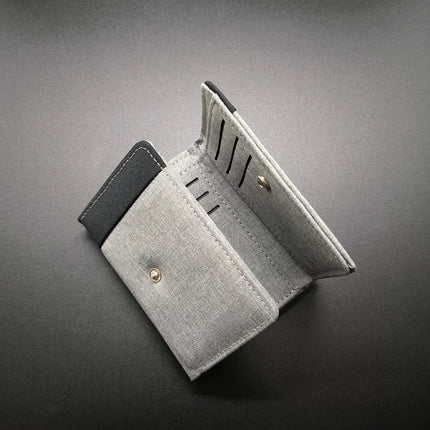 Canvas Trifold Wallet