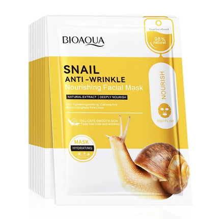 Snail Hydrating Sheet Face Masks