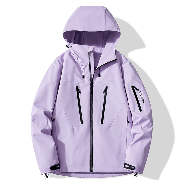 Unisex Waterproof Outdoor Rain Jacket