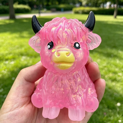 Highland Cow Squishy Toy