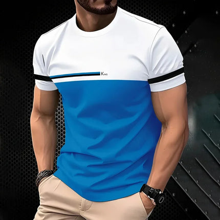 Men's 3D Printed Casual T-Shirt
