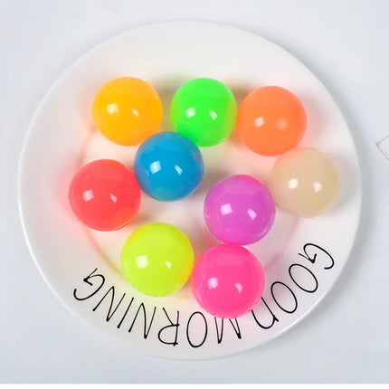 Luminous Sticky Target Balls