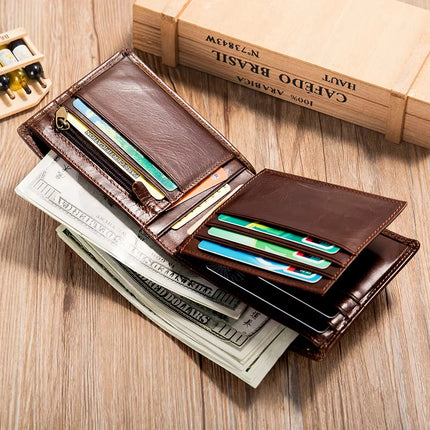 RFID Leather Wallet