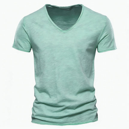 Men's Cotton V-Neck T-Shirt