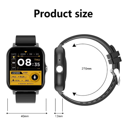 NNEOBA Smart Watch Fitness Tracker Black