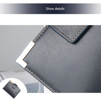 Luxury Short Zipper Wallet