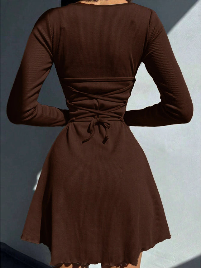 Long Sleeve Bodycon Mini Dress