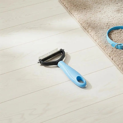 2-in-1 Pet Deshedding Brush