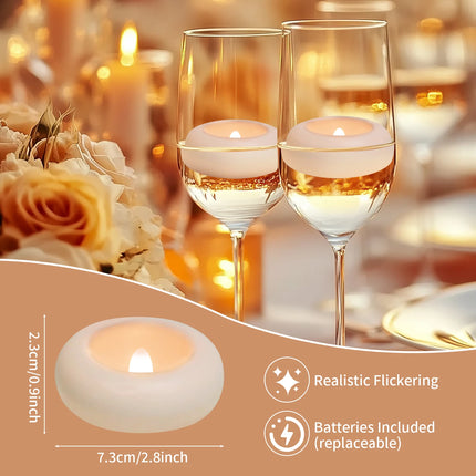 Waterproof Floating LED Tealight Candles
