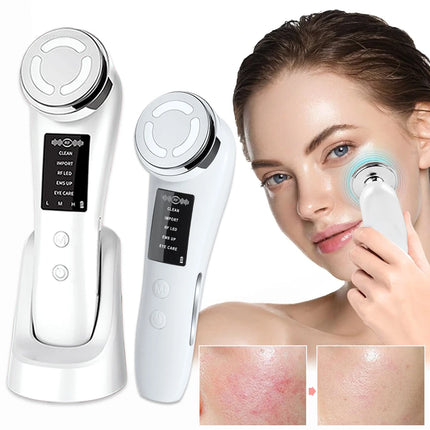 RF EMS Facial Massager