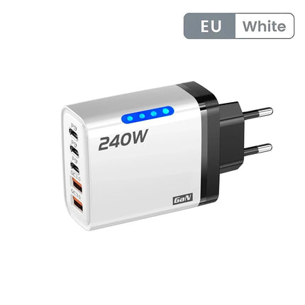240W 5-in-1 GaN Charger