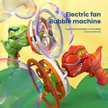 2-in-1 Dinosaur Bubble Gun