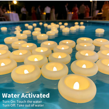 Waterproof Floating LED Tealight Candles