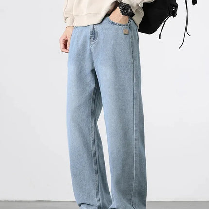 Men’s Retro Wide-Leg Jeans