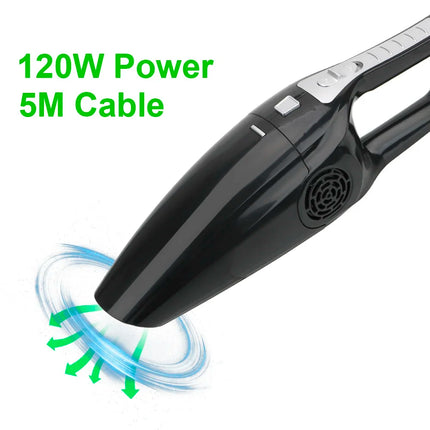 Portable Wet and Dry Car Vacuum Cleaner