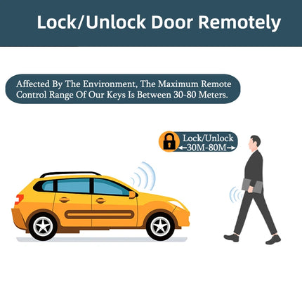 Universal Car Central Locking Kit