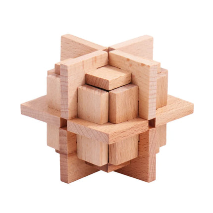 Challenging Classic Wooden Puzzle