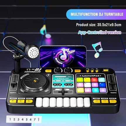 Kids DJ Mixer and Musical Keyboard Toy
