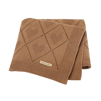Soft Cotton Knit Baby Blanket