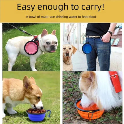Portable Silicone Pet Bowl